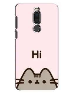 Чохол для Meizu X8 з картинкою «Пушин каже Hi»