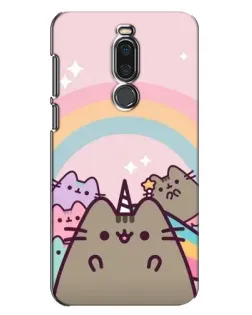 Чохол для Meizu X8 з картинкою «Єдиноріг Pusheen»