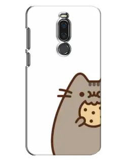 Чохол для Meizu X8 з картинкою «Пушин з печивом»