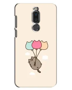 Чохол для Meizu X8 з картинкою «Пушин на кульках»