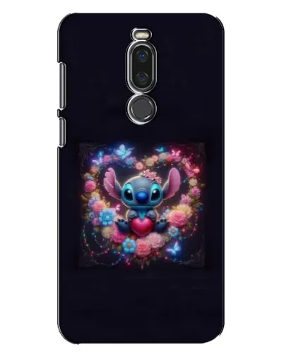 Чехол для Meizu X8 с картинкой «Stitch в цветах» Чехол для Meizu X8 с картинкой «Stitch в цветах»