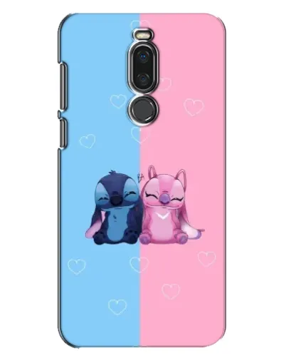 Чехол для Meizu X8 с картинкой «Stitch и Angel Love» Чехол для Meizu X8 с картинкой «Stitch и Angel Love»