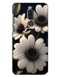 Чехол для Meizu X8 с картинкой «Белые маргаритки макро» Чехол для Meizu X8 с картинкой «Белые маргаритки макро»