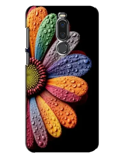 Чехол для Meizu X8 с картинкой «Радужный цветок»