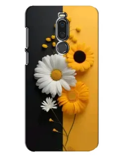 Чехол для Meizu X8 с картинкой «Подсолнух и ромашка» Чехол для Meizu X8 с картинкой «Подсолнух и ромашка»
