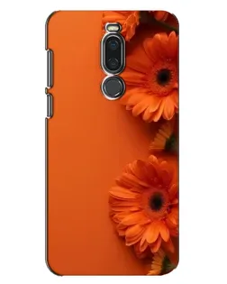 Чехол для Meizu X8 с картинкой «Оранжевые герберы» Чехол для Meizu X8 с картинкой «Оранжевые герберы»