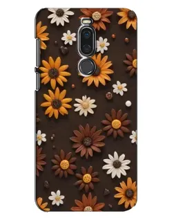 Чехол для Meizu X8 с картинкой «Узор из маленьких подсолнухов» Чехол для Meizu X8 с картинкой «Узор из маленьких подсолнухов»
