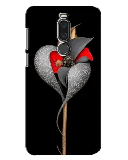 Чехол для Meizu X8 с картинкой «Серебряный фантазийный цветок» Чехол для Meizu X8 с картинкой «Серебряный фантазийный цветок»