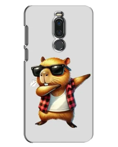 Чехол для Meizu X8 с картинкой «Капибара рэпер даб» Чехол для Meizu X8 с картинкой «Капибара рэпер даб»