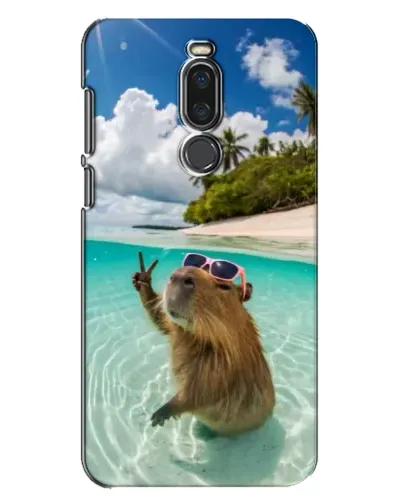 Чехол для Meizu X8 с картинкой «Капибара на море» Чехол для Meizu X8 с картинкой «Капибара на море»