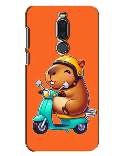 Чехол для Meizu X8 с картинкой «Капибара на скутере» Чехол для Meizu X8 с картинкой «Капибара на скутере»