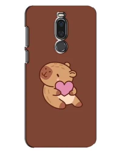 Чехол для Meizu X8 с картинкой «Капибара с сердцем» Чехол для Meizu X8 с картинкой «Капибара с сердцем»