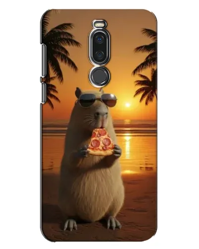 Чехол для Meizu X8 с картинкой «Капибара с пиццей» Чехол для Meizu X8 с картинкой «Капибара с пиццей»