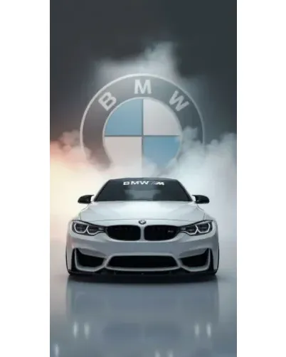 Чохол для Nokia з картинкою «BMW в білому диму» Чохол для Nokia з картинкою «BMW в білому диму»