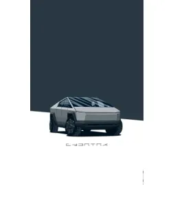 Чохол для Nokia з картинкою «Сріблястий Cybertruck Tesla» Чохол для Nokia з картинкою «Сріблястий Cybertruck Tesla»
