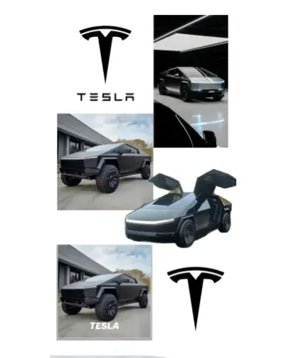 Чохол для Nokia з картинкою «Колаж Cybertruck Tesla» Чохол для Nokia з картинкою «Колаж Cybertruck Tesla»