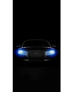 Чохол для Nokia з картинкою «Audi в неоні»