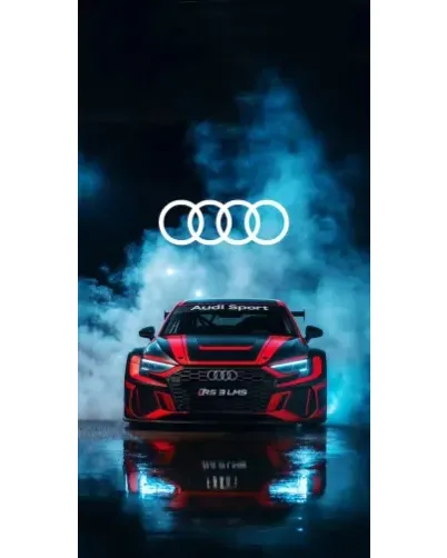 Чохол для Nokia з картинкою «Audi Sport — неон» Чохол для Nokia з картинкою «Audi Sport — неон»
