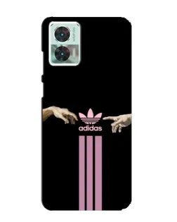 Чехол для Motorola Edge 30 Neo с картинкой «Adidas Hands» Чехол для Motorola Edge 30 Neo с картинкой «Adidas Hands»