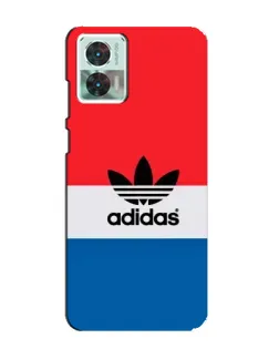 Чехол для Motorola Edge 30 Neo с картинкой «Ретро блоки Adidas» Чехол для Motorola Edge 30 Neo с картинкой «Ретро блоки Adidas»