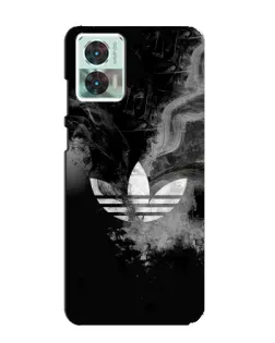 Чехол для Motorola Edge 30 Neo с картинкой «Абстрактный дым Adidas» Чехол для Motorola Edge 30 Neo с картинкой «Абстрактный дым Adidas»