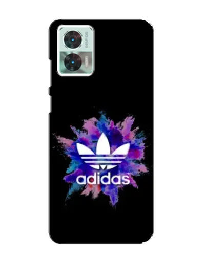 Чехол для Motorola Edge 30 Neo с картинкой «Взрыв красок Adidas» Чехол для Motorola Edge 30 Neo с картинкой «Взрыв красок Adidas»