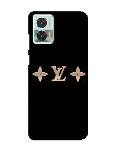 Чехол для Motorola Edge 30 Neo с картинкой «Louis Vuitton — минимализм»