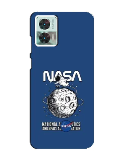 Чехол для Motorola Edge 30 Neo с картинкой «NASA — лунная миссия» Чехол для Motorola Edge 30 Neo с картинкой «NASA — лунная миссия»