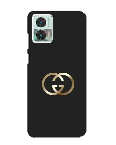 Чехол для Motorola Edge 30 Neo с картинкой «Минимализм Gucci»