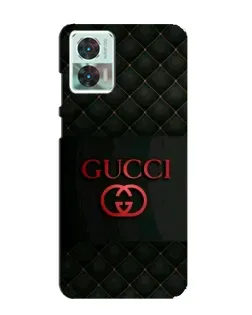Чехол для Motorola Edge 30 Neo с картинкой «Gucci — стеганый черный» Чехол для Motorola Edge 30 Neo с картинкой «Gucci — стеганый черный»