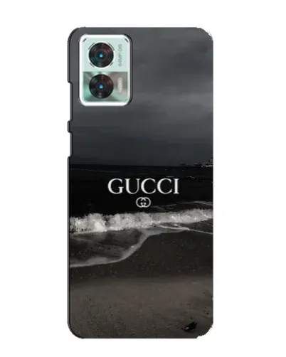 Чехол для Motorola Edge 30 Neo с картинкой «Gucci — морской прибой»