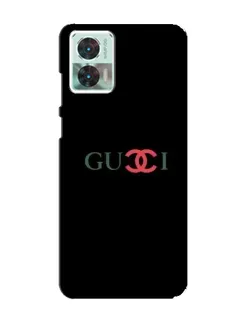Чехол для Motorola Edge 30 Neo с картинкой «Gucci — красный градиент» Чехол для Motorola Edge 30 Neo с картинкой «Gucci — красный градиент»