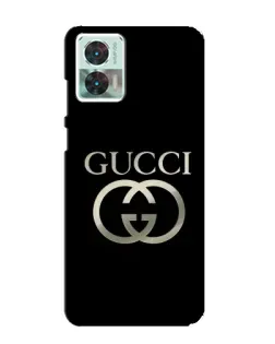 Чехол для Motorola Edge 30 Neo с картинкой «Gucci — золото на черном» Чехол для Motorola Edge 30 Neo с картинкой «Gucci — золото на черном»