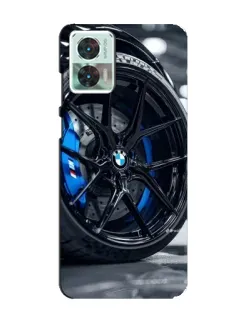 Чохол для Motorola Edge 30 Neo з картинкою «Колесо BMW зблизька» Чохол для Motorola Edge 30 Neo з картинкою «Колесо BMW зблизька»