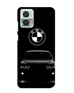 Чохол для Motorola Edge 30 Neo з картинкою «BMW — погляд з темряви» Чохол для Motorola Edge 30 Neo з картинкою «BMW — погляд з темряви»
