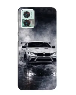 Чохол для Motorola Edge 30 Neo з картинкою «BMW крізь туман» Чохол для Motorola Edge 30 Neo з картинкою «BMW крізь туман»