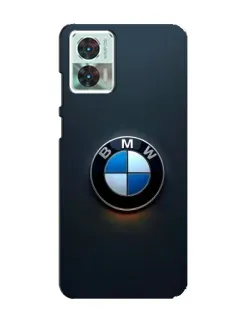 Чохол для Motorola Edge 30 Neo з картинкою «Логотип BMW — мінімалізм» Чохол для Motorola Edge 30 Neo з картинкою «Логотип BMW — мінімалізм»