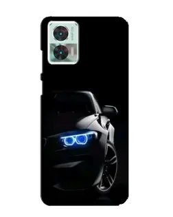 Чохол для Motorola Edge 30 Neo з картинкою «BMW — нічний погляд» Чохол для Motorola Edge 30 Neo з картинкою «BMW — нічний погляд»