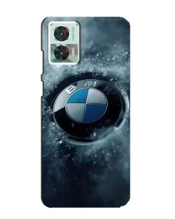 Чохол для Motorola Edge 30 Neo з картинкою «Логотип BMW — лід» Чохол для Motorola Edge 30 Neo з картинкою «Логотип BMW — лід»