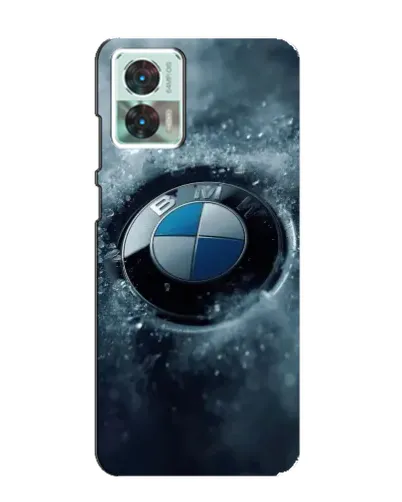 Чехол для Motorola Edge 30 Neo с картинкой «Логотип BMW — лед» Чехол для Motorola Edge 30 Neo с картинкой «Логотип BMW — лед»