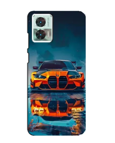 Чехол для Motorola Edge 30 Neo с картинкой «BMW — золотая эмблема» Чехол для Motorola Edge 30 Neo с картинкой «BMW — золотая эмблема»