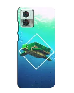 Чехол для Motorola Edge 30 Neo с картинкой «Черепаха Minecraft» Чехол для Motorola Edge 30 Neo с картинкой «Черепаха Minecraft»