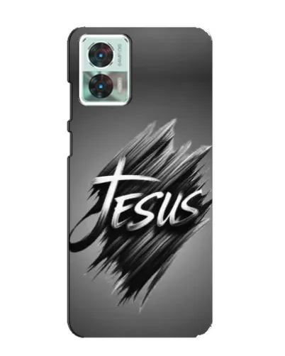 Чехол для Motorola Edge 30 Neo с картинкой «Надпись Jesus Graffiti» Чехол для Motorola Edge 30 Neo с картинкой «Надпись Jesus Graffiti»