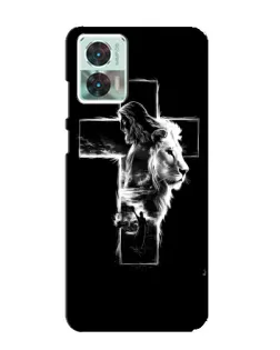 Чехол для Motorola Edge 30 Neo с картинкой «Сияющий крест Jesus» Чехол для Motorola Edge 30 Neo с картинкой «Сияющий крест Jesus»