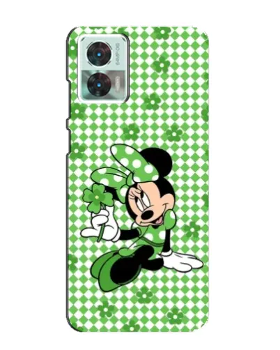 Чехол для Motorola Edge 30 Neo с картинкой «Mickey в клетку» Чехол для Motorola Edge 30 Neo с картинкой «Mickey в клетку»