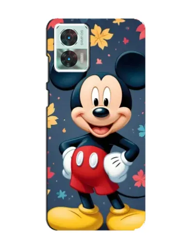 Чехол для Motorola Edge 30 Neo с картинкой «Осенний Mickey Mouse» Чехол для Motorola Edge 30 Neo с картинкой «Осенний Mickey Mouse»