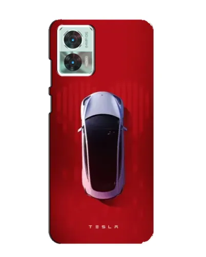 Чохол для Motorola Edge 30 Neo з картинкою «Tesla Top View» Чохол для Motorola Edge 30 Neo з картинкою «Tesla Top View»