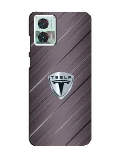 Чохол для Motorola Edge 30 Neo з картинкою «Металева текстура Tesla» Чохол для Motorola Edge 30 Neo з картинкою «Металева текстура Tesla»