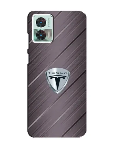 Чохол для Motorola Edge 30 Neo з картинкою «Металева текстура Tesla» Чохол для Motorola Edge 30 Neo з картинкою «Металева текстура Tesla»