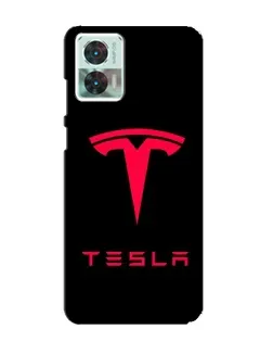 Чохол для Motorola Edge 30 Neo з картинкою «Tesla Red Logo» Чохол для Motorola Edge 30 Neo з картинкою «Tesla Red Logo»